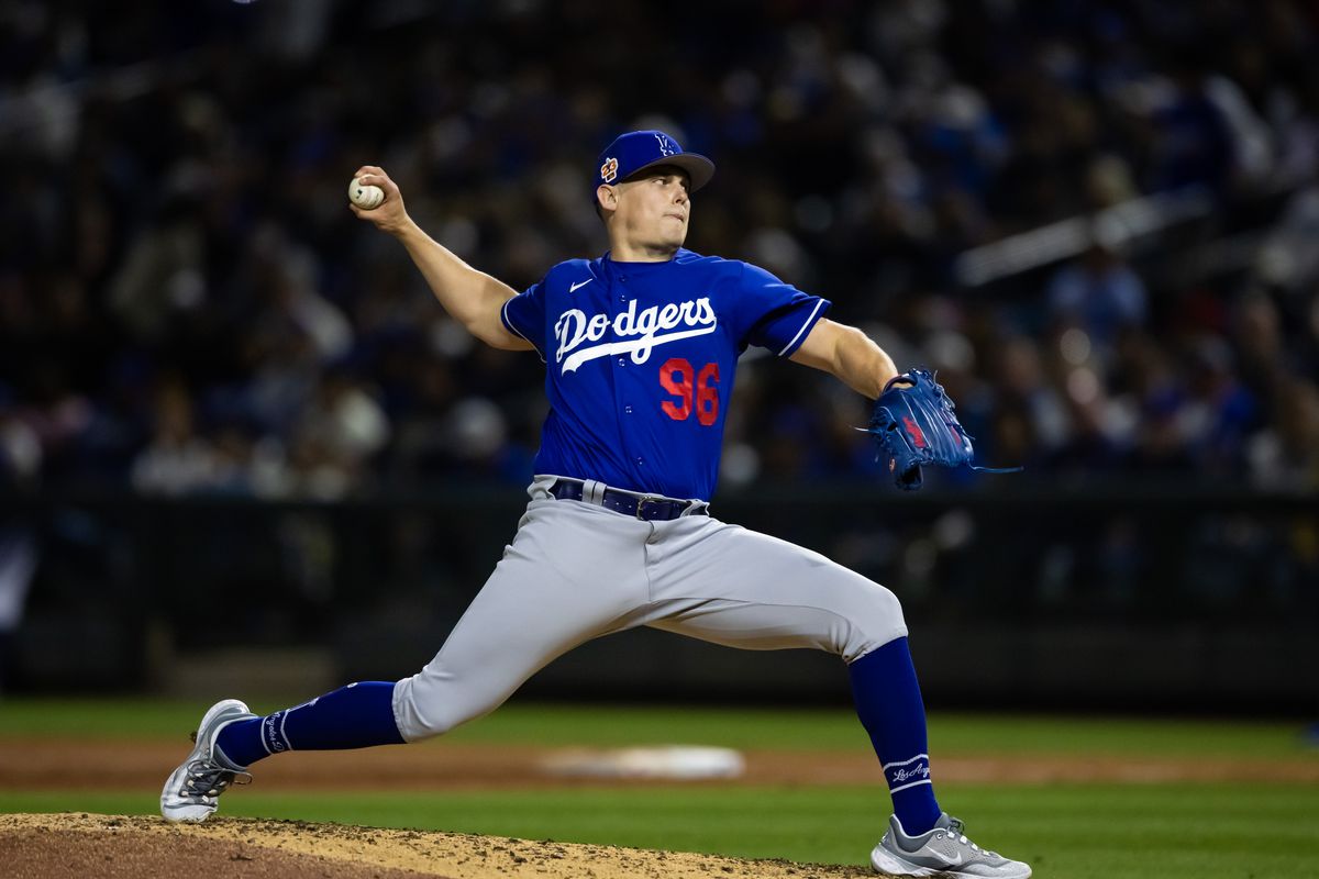 Landon Knack pitches from the mound for the Tulsa Drillers.